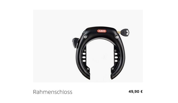 Riese&Müller UBN Seven Touring 51cm Rahmenschloß